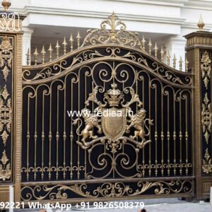 Low Cost Gate Design, Ordinary Gate Design Iron Gate Stock Photos And Images