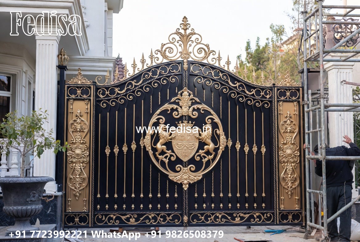 Pvc Gate Design, Wooden Gate Door Design Iron Gate Stock Photos And Images