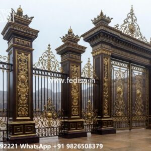 Steel Get Dijain, Cost Of Grill Gate Iron Gate Stock Photos And Images