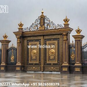 Loha Get Design, Wooden Field Gate Designs Iron Gate Stock Photos And Images
