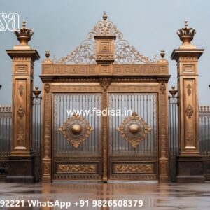 Mild Steel Gate Design, Iron Folding Gate Design Iron Gate Stock Photos And Images