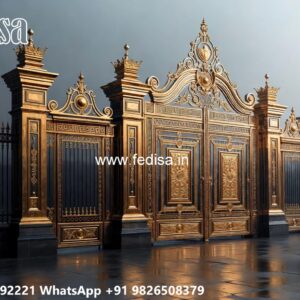 Steel Door Gate Design, Main Gate Design Iron For Home Iron Gate Stock Photos And Images
