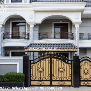 Pvc Gate Design, Colour Of Grill Gate Iron Gate Stock Photos And Images