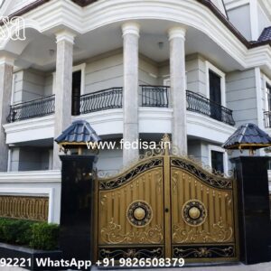 Loha Get Design, Mid Century Modern Fences And Gates Iron Gate Stock Photos And Images