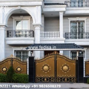 Low Cost Gate Design, Ghar Ke Main Gate Ke Design Iron Gate Stock Photos And Images