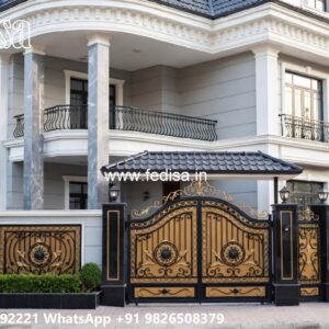 Steel Door Gate Design, Gol Gate Design Iron Gate Stock Photos And Images