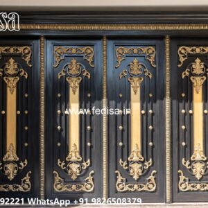 Pipe Main Gate Design, Front Iron Grill Design Iron Gate Stock Photos And Images