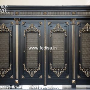 Low Cost Gate Design, Small Entrance Gate Design Iron Gate Stock Photos And Images