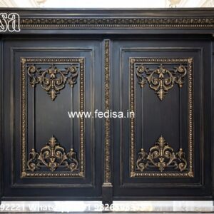 Steel Framed Wooden Gates, Latest Grill Gate Design Iron Gate Stock Photos And Images