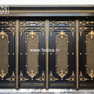 Low Cost Gate Design, Stainless Steel Grill Gate Design Iron Gate Stock Photos And Images