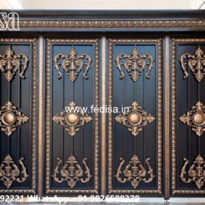 Wrought Iron Design Catalogue, Best Design Of Main Gate Iron Gate Stock Photos And Images