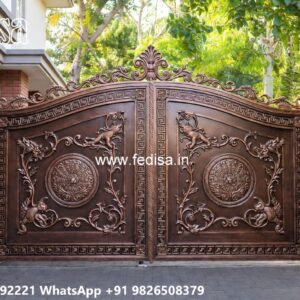 Steel Door Gate Design, Iron Entrance Gate Design Iron Gate Stock Photos And Images