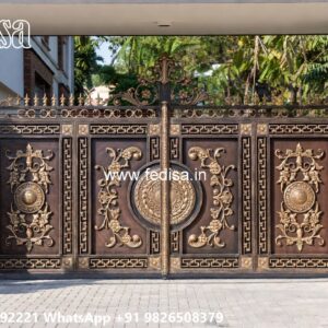 Mild Steel Gate Design, Home Gate New Design Iron Gate Stock Photos And Images