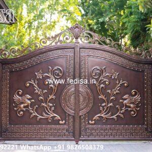 Pvc Gate Design, Gate Design In Front Of House Iron Gate Stock Photos And Images