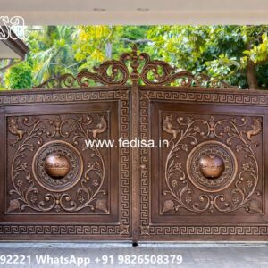 Pipe Main Gate Design, Entrance Gate Pillar Design Iron Gate Stock Photos And Images