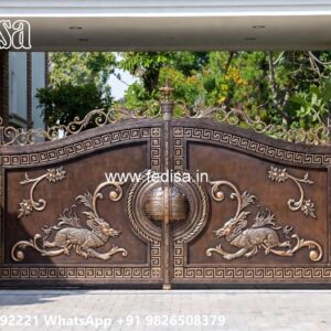 Pvc Gate Design, Main Gate Door Design Steel Iron Gate Stock Photos And Images