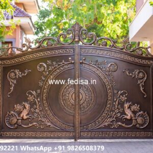 Loha Get Design, Corrugated Metal Gate Designs Iron Gate Stock Photos And Images
