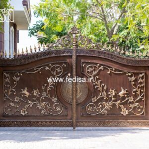 Loha Get Design, Simple Door Gate Design Iron Gate Stock Photos And Images
