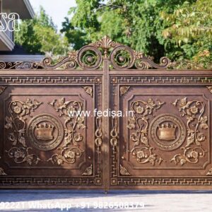 Pipe Main Gate Design, Iron Grill Gate Design Home Iron Gate Stock Photos And Images