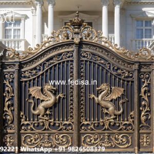 Pipe Main Gate Design, House Main Gate Grill Design Iron Gate Stock Photos And Images