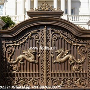 Pipe Main Gate Design, Gate Laser Cutting Iron Gate Stock Photos And Images