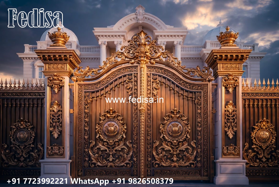 Steel Get Dijain, Grill Gate New Design Iron Gate Stock Photos And Images