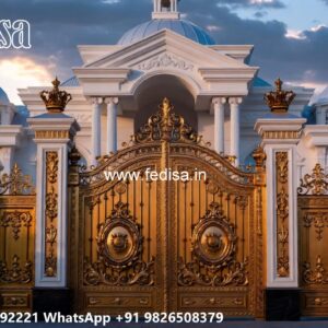 Low Cost Gate Design, Chadra Gate Ka Design Iron Gate Stock Photos And Images