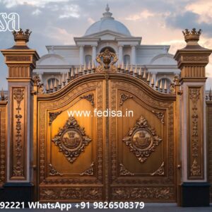Low Cost Gate Design, Door Design Gate Iron Gate Stock Photos And Images