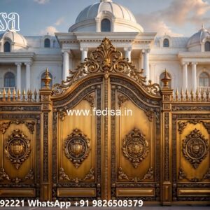 Steel Get Dijain, Front Small Gate Design Iron Gate Stock Photos And Images