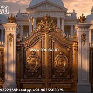 Fancy Steel Gate Design, Main Gate Design 2026 Iron Gate Stock Photos And Images