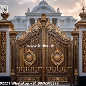 Classic Gate Design, Gate Ka Design Iron Gate Stock Photos And Images