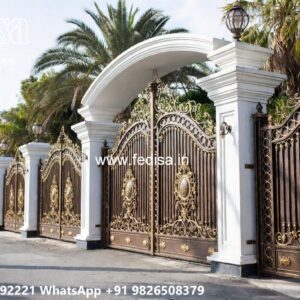 Pipe Design Gate, Entrance Gate Design Iron Gate Stock Photos And Images