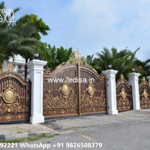 Gate Cover Design, Iron Main Gate Design Iron Gate Stock Photos And Images