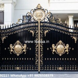 Fancy Steel Gate Design, Door Gate Design Iron Gate Stock Photos And Images