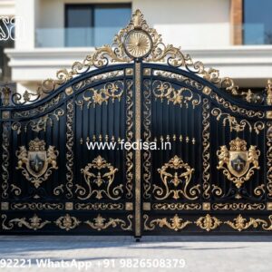 House Entry Gate Design, Entry Gate Design Iron Gate Stock Photos And Images