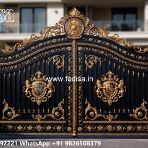 Sliding Gate Lock Design, Iron Gate Designs For Indian Homes Iron Gate Stock Photos And Images