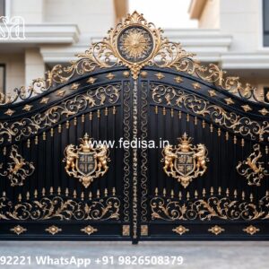 Pipe Design Gate, Fancy Gate Design Iron Gate Stock Photos And Images