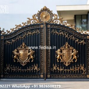 House Entry Gate Design, Garden Gate Design Iron Gate Stock Photos And Images