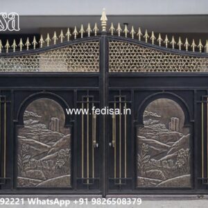 Pipe Design Gate, Simple Wooden Gate Designs Iron Gate Stock Photos And Images
