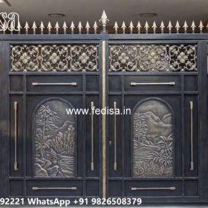 Classic Gate Design, Main Gate Design 2026 Steel Iron Gate Stock Photos And Images