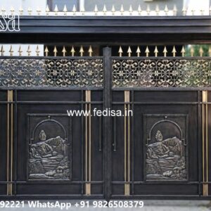 Cnc Main Gate Design, Simple Iron Gate Designs Iron Gate Stock Photos And Images