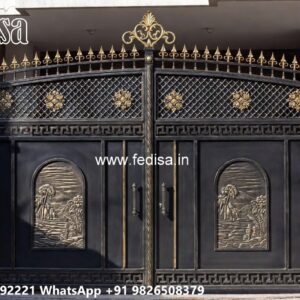 Classic Gate Design, Railing Gate Design Iron Gate Stock Photos And Images