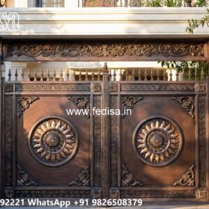 Gate Cover Design, Gi Gate Design Iron Gate Stock Photos And Images