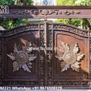 Sliding Gate Lock Design, Factory Gate Design Iron Gate Stock Photos And Images
