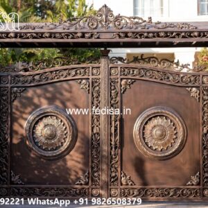 Gate Cover Design, Door Gate Design For Home Iron Gate Stock Photos And Images