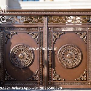 Fancy Steel Gate Design, Small Gate Design For Home Iron Gate Stock Photos And Images