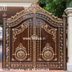 Gate Cover Design, Front Gate Grill Design Iron Gate Stock Photos And Images