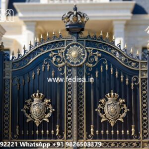 Pipe Design Gate, Square Bar Gate Design Iron Gate Stock Photos And Images