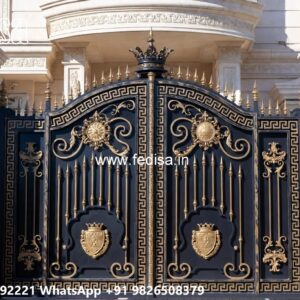 Classic Gate Design, Gate Design Grill Iron Gate Stock Photos And Images