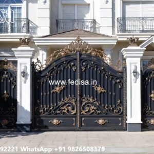 Sliding Gate Design For Small House, Gate Design 2026 Iron Gate Stock Photos And Images